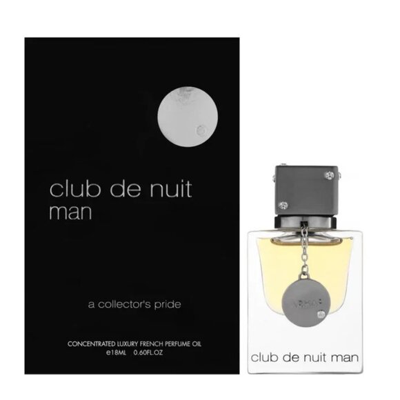 Armaf Club De Nuit Man Collector's Pride Concentrated Perfume Oil 18ml 0.60fl oz - Picture 1 of 4